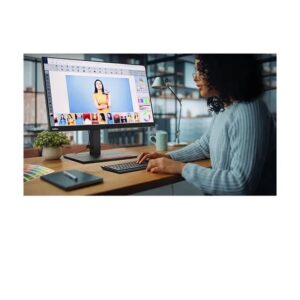 Lenovo ThinkVision P27u-20 68,6 cm (27") 3840 x 2160 Pixeles 4K Ultra HD LED Negro