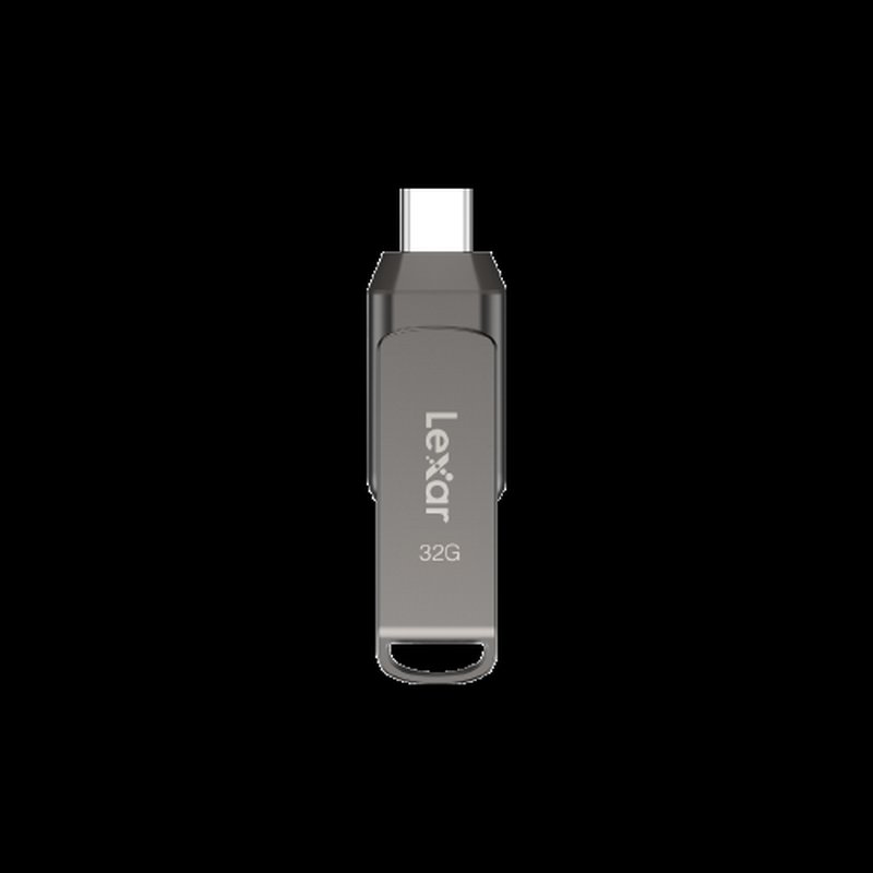 Lexar JumpDrive LJDD400032G-BNQNG unidad flash USB 32 GB USB Tipo C 3.2 Gen 1 (3.1 Gen 1) Gris