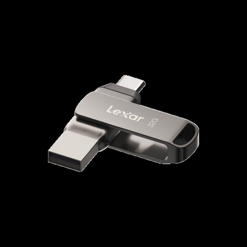 Lexar JumpDrive LJDD400032G-BNQNG unidad flash USB 32 GB USB Tipo C 3.2 Gen 1 (3.1 Gen 1) Gris - Imagen 3