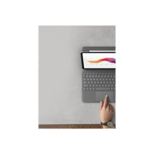 Logitech Folio Touch Gris Smart Connector AZERTY Francés Logitech Folio Touch Gris Smart Connector AZERTY Francés