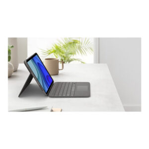 Logitech Folio Touch Gris Smart Connector QWERTZ Suizo Logitech Folio Touch Gris Smart Connector QWERTZ Suizo