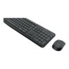 Logitech MK235 teclado Ratón incluido USB AZERTY Francés Gris