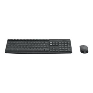 Alternative view of Logitech MK235 teclado Ratón incluido USB AZERTY Francés Gris