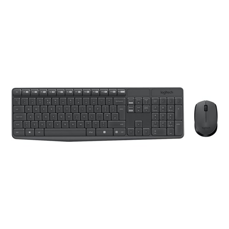 Logitech MK235 teclado Ratón incluido USB AZERTY Francés Gris - Imagen 3