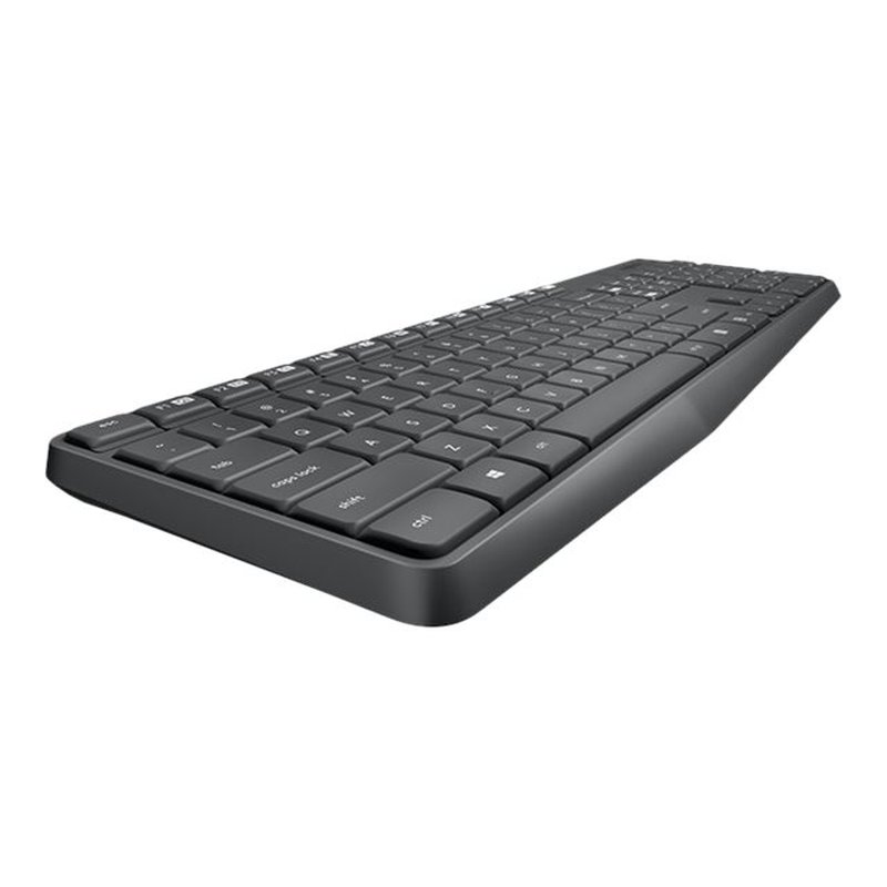 Logitech MK235 teclado Ratón incluido USB AZERTY Francés Gris - Imagen 5