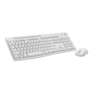 Logitech MK295 Silent Wireless Combo teclado Ratón incluido USB QWERTY Español Blanco