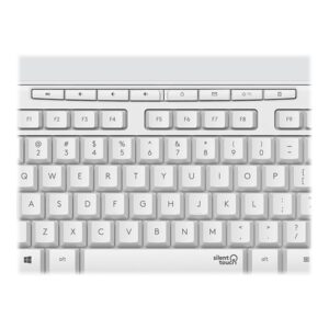 Logitech MK295 Silent Wireless Combo teclado Ratón incluido USB QWERTY Español Blanco