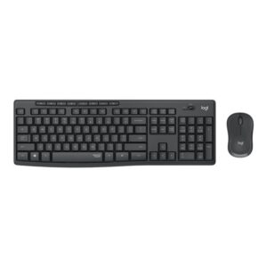 Logitech MK295 Silent Wireless Combo teclado Ratón incluido USB QWERTY Español Grafito