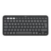 Logitech Pebble Keys 2 K380s teclado RF Wireless + Bluetooth QWERTY Español Grafito