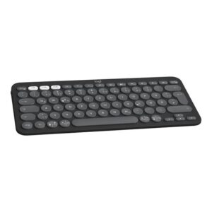 Logitech Pebble Keys 2 K380s teclado RF Wireless + Bluetooth QWERTY Español Grafito