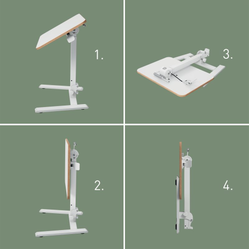 MESA ELEVABLE PEQUEÑA PLEGABLE ERGO LEITZ 65880001 MESA ELEVABLE PEQUEÑA PLEGABLE ERGO LEITZ 65880001 - Imagen 3