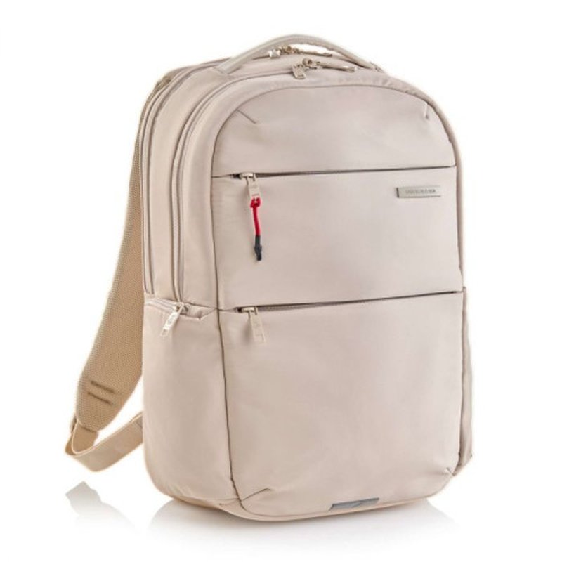MOCHILA MEDIANA COLOR BEIGE BAG TO WORK MIQUELRIUS MR19564