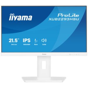 iiyama ProLite XUB2293HSU-W7 pantalla para PC 54,6 cm (21.5") 1920 x 1080 Pixeles Full HD LED Blanco iiyama ProLite XUB2293HSU-W7 pantalla para PC 54,6 cm (21.5") 1920 x 1080 Pixeles Full HD LED Blanco