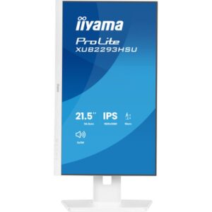 iiyama ProLite XUB2293HSU-W7 pantalla para PC 54,6 cm (21.5") 1920 x 1080 Pixeles Full HD LED Blanco iiyama ProLite XUB2293HSU-W7 pantalla para PC 54,6 cm (21.5") 1920 x 1080 Pixeles Full HD LED Blanco