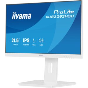 iiyama ProLite XUB2293HSU-W7 pantalla para PC 54,6 cm (21.5") 1920 x 1080 Pixeles Full HD LED Blanco iiyama ProLite XUB2293HSU-W7 pantalla para PC 54,6 cm (21.5") 1920 x 1080 Pixeles Full HD LED Blanco