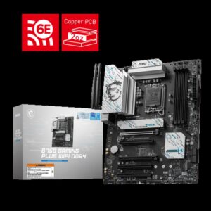MSI B760 GAMING PLUS WIFI DDR4 placa base Intel B760 LGA 1700 ATX
