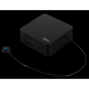 MSI CUBI NUC 1MG-237BEU PC/estación de trabajo barebone 0.84L sized PC Negro 150U Intel® SoC