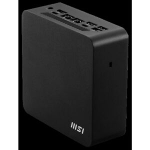 MSI CUBI NUC 1MG-238BEU PC/estación de trabajo barebone 0.84L sized PC Negro 120U Intel® SoC