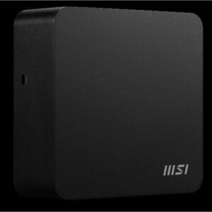 MSI CUBI NUC 1MG-238BEU PC/estación de trabajo barebone 0.84L sized PC Negro 120U Intel® SoC