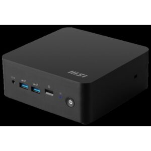 MSI CUBI NUC 1MG-238BEU PC/estación de trabajo barebone 0.84L sized PC Negro 120U Intel® SoC
