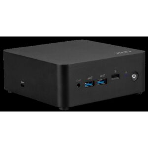 MSI CUBI NUC 1MG-238BEU PC/estación de trabajo barebone 0.84L sized PC Negro 120U Intel® SoC