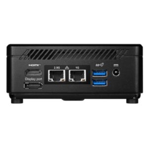 MSI Cubi 12M-001EU i7-1255U mini PC Intel® Core™ i7 16 GB DDR4-SDRAM 512 GB SSD Windows 11 Home Negro