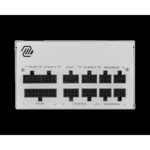 MSI MAG A850GL PCIE5 WHITE unidad de fuente de alimentación 850 W 20+4 pin ATX ATX Blanco