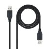 Nanocable 10.01.1001-BK cable USB 1 m USB 3.2 Gen 1 (3.1 Gen 1) USB A Negro Nanocable 10.01.1001-BK cable USB 1 m USB 3.2 Gen 1 (3.1 Gen 1) USB A Negro
