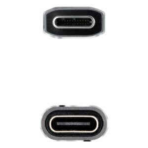 Nanocable 10.01.4502-COMB cable USB USB 3.2 Gen 2x2 2 m USB C Negro