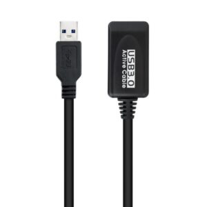 Nanocable Cable USB 3.0 prolongador con amplificador, tipo A/M-A/H, 5m Nanocable Cable USB 3.0 prolongador con amplificador, tipo A/M-A/H, 5m