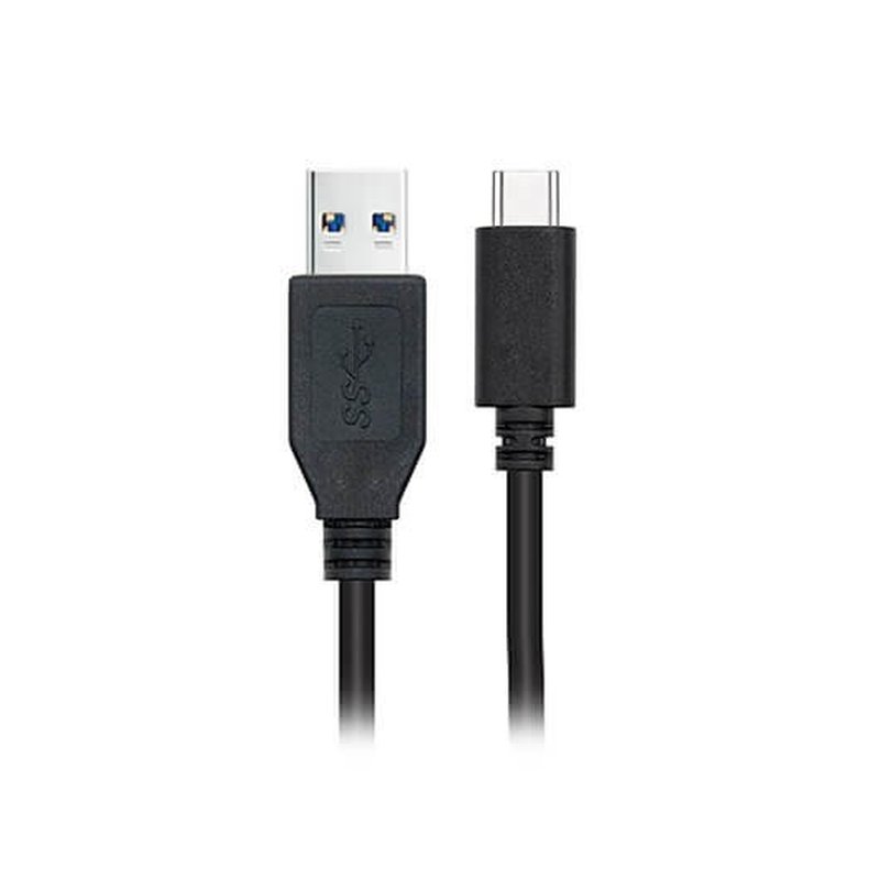 Nanocable Cable USB 3.1 Gen2 10Gbps 3A, tipo USB-C/M-A/M, negro, 0.5 m Nanocable Cable USB 3.1 Gen2 10Gbps 3A, tipo USB-C/M-A/M, negro, 0.5 m