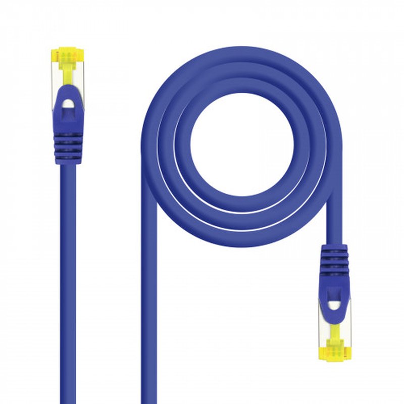 Nanocable Cable de red latiguillo RJ45 LSZH Cat.6A SFTP AWG26, Azul, 2.0 m Nanocable Cable de red latiguillo RJ45 LSZH Cat.6A SFTP AWG26, Azul, 2.0 m