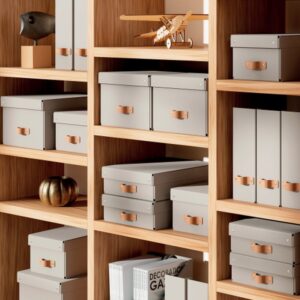 Alternative view of Leitz 61480012 archivador organizador Cartón Gris