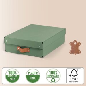 Leitz 61480050 archivador organizador Cartón Verde Leitz 61480050 archivador organizador Cartón Verde