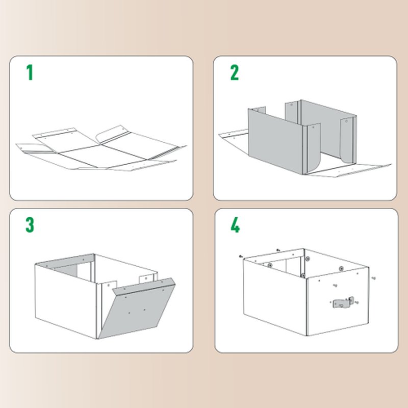 Leitz 61480050 archivador organizador Cartón Verde Leitz 61480050 archivador organizador Cartón Verde - Imagen 6