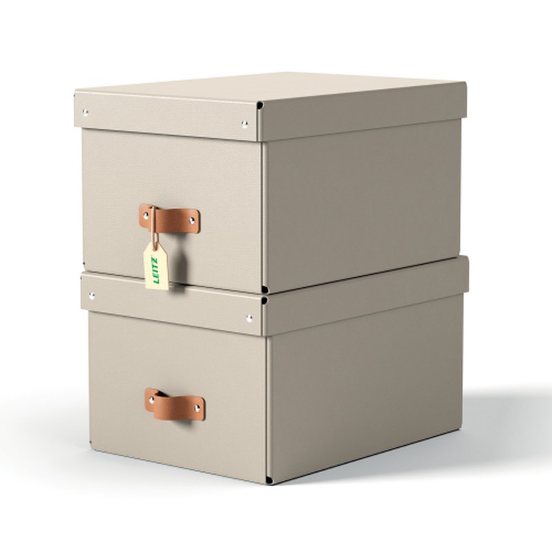 Leitz 61490012 archivador organizador Cartón Gris Leitz 61490012 archivador organizador Cartón Gris