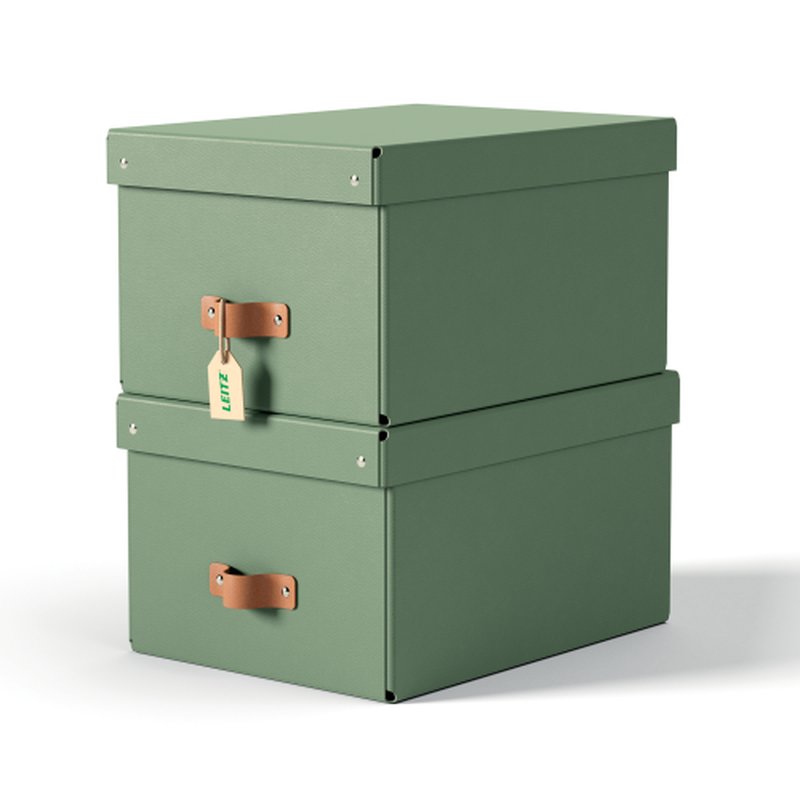 Leitz 61490050 archivador organizador Cartón Verde Leitz 61490050 archivador organizador Cartón Verde