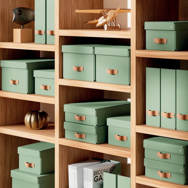 Leitz 61490050 archivador organizador Cartón Verde Leitz 61490050 archivador organizador Cartón Verde - Imagen 2