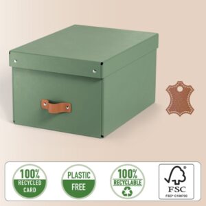 Leitz 61490050 archivador organizador Cartón Verde Leitz 61490050 archivador organizador Cartón Verde