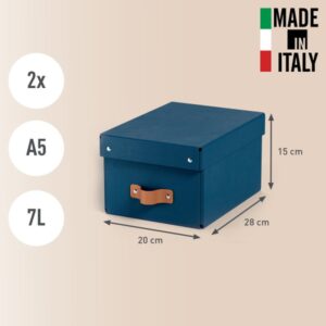 Leitz 61470068 archivador organizador Cartón Azul Leitz 61470068 archivador organizador Cartón Azul