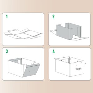 Leitz 61470068 archivador organizador Cartón Azul Leitz 61470068 archivador organizador Cartón Azul
