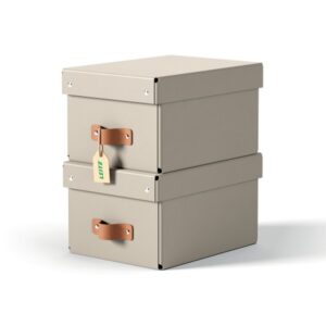 Leitz 61470012 archivador organizador Cartón Gris