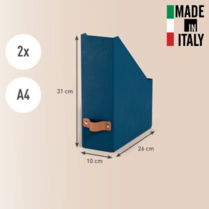 Alternative view of Leitz 24710068 estante para revistas Cartón Azul