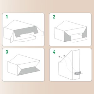 Leitz 24710050 estante para revistas Cartón Verde