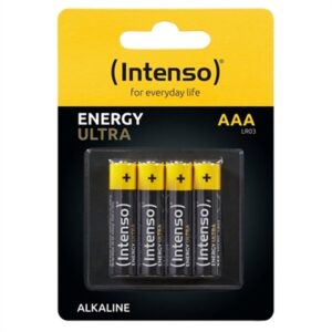 PILA ALCALINA INTENSO ALCALINA TIPO AAA LR3 PACK 4