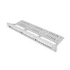 PATCH PANEL LANBERG 24 PUERTOS 1U RACK 19 ORGANIZADOR MODULOS KEYSTONE GRIS