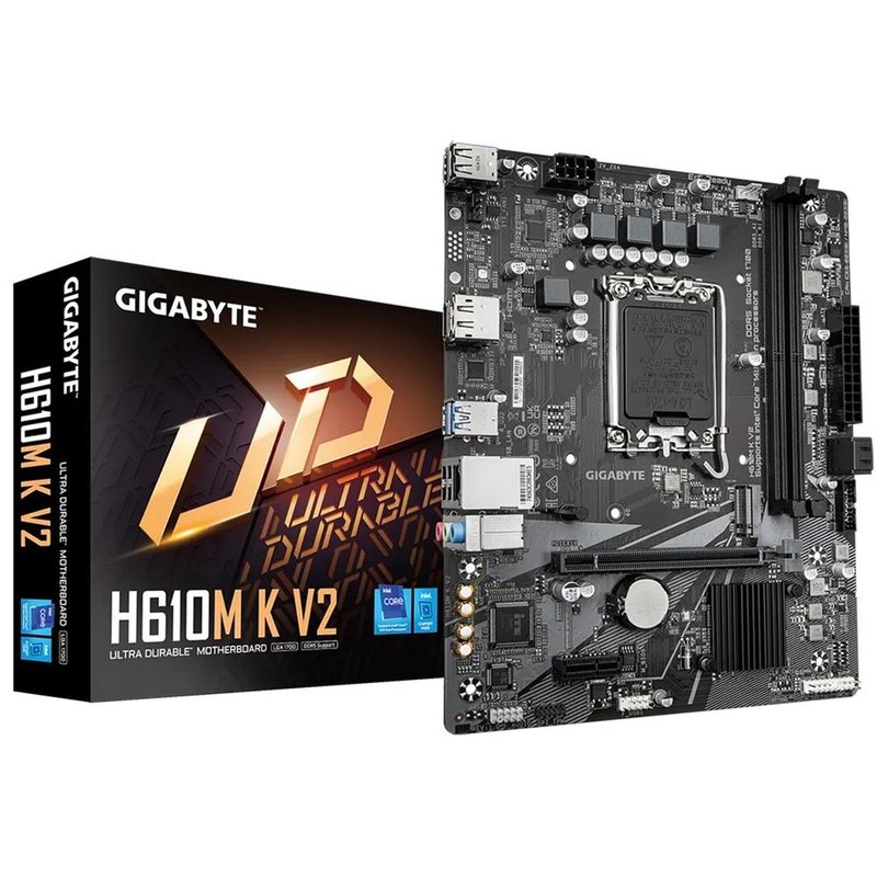 Placa Base Gigabyte H610m K V2 Placa Base Gigabyte H610m K V2