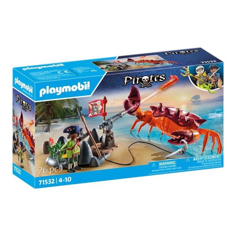 Playmobil Batalla Con El Cangrejo Gigante Playmobil Batalla Con El Cangrejo Gigante