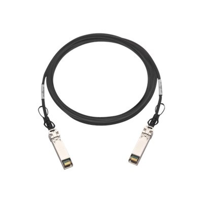 QNAP CAB-DAC50M-SFPP cable de fibra optica 5 m SFP+ DAC Negro QNAP CAB-DAC50M-SFPP cable de fibra optica 5 m SFP+ DAC Negro