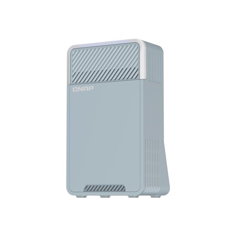 QNAP QMiro-201W router inalámbrico Gigabit Ethernet Doble banda (2,4 GHz / 5 GHz) Azul - Imagen 2